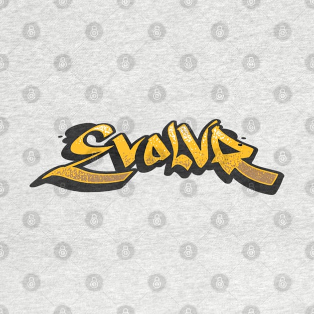EvolVR Logo: Graffiti Style by EvolVR